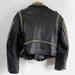Men's Full Black Brando Punk Silver Spiked Studded Cowhide Leather Jacket Silver Studs Belted Front Zipper Biker Style fashion