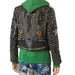 Men's Biker Studded Stylish Magnificent Leather Jacket All Sizes Available Antique Brown Distressed Multi color studs belted strap zipper