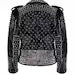 Men’s Gothic Biker Leather Jacket – Silver Studs, Brando Belted Moto Fit with Spikes, Custom Handmade Fashion