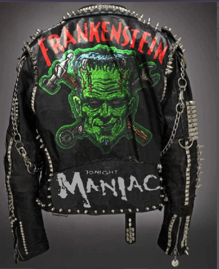 PunkSpiked Studs Patches Leather, Men Jacket, Studded leather jacket, Punk leather jacket, Leather jacket men - Leather Admirer