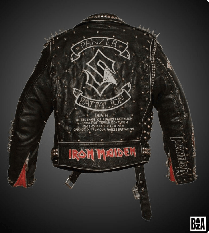 Customized Black Men's Multi - Studded Leather Punk Rock Jacket, Gothic Patchwork Fashion, Biker's Coat, Party Wear Gothic Steampunk Fashion Brando Coat - Leather Admirer