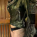 Studded Leather Jacket Women Handmade Full Black Punk Silver Long Spiked Studded Leather Buttons Up StudsandSpikes Made to Orders Steampunk