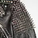 Men Steam Punk Leather Jacket, Men Black Leather Jacket, Rock men Steam Punk, Silver Studded Biker Jacket, Silver Long Spiked Jacket Belted