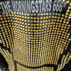 Men’s Punk Leather Jacket – Heavy Metal Studded Brando Moto Fit, Custom Steampunk Biker Style